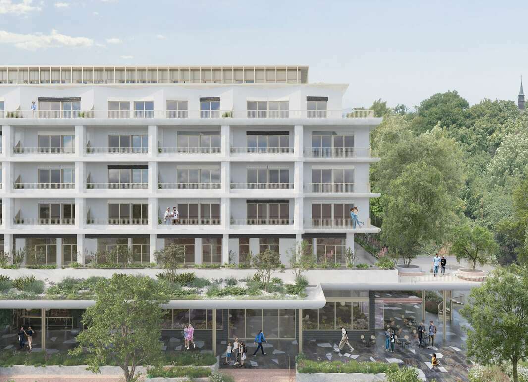Fenntartható értékteremtés – Az Archikon III. helyezést elért pályaműve az MSZMP egykori Villányi úti pártépületének átalakítására