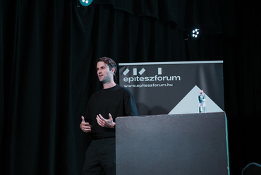 Ben James előadása az Aether szekcióban. Fotó: Hegyháti Réka
