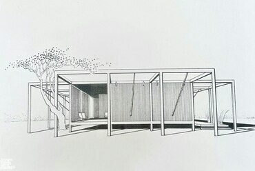 Paul Rudolph: Walker Vendégház (1953). Forrás: Brown Harris Stevens
