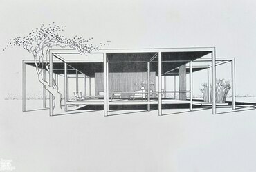Paul Rudolph: Walker Vendégház (1953). Forrás: Brown Harris Stevens
