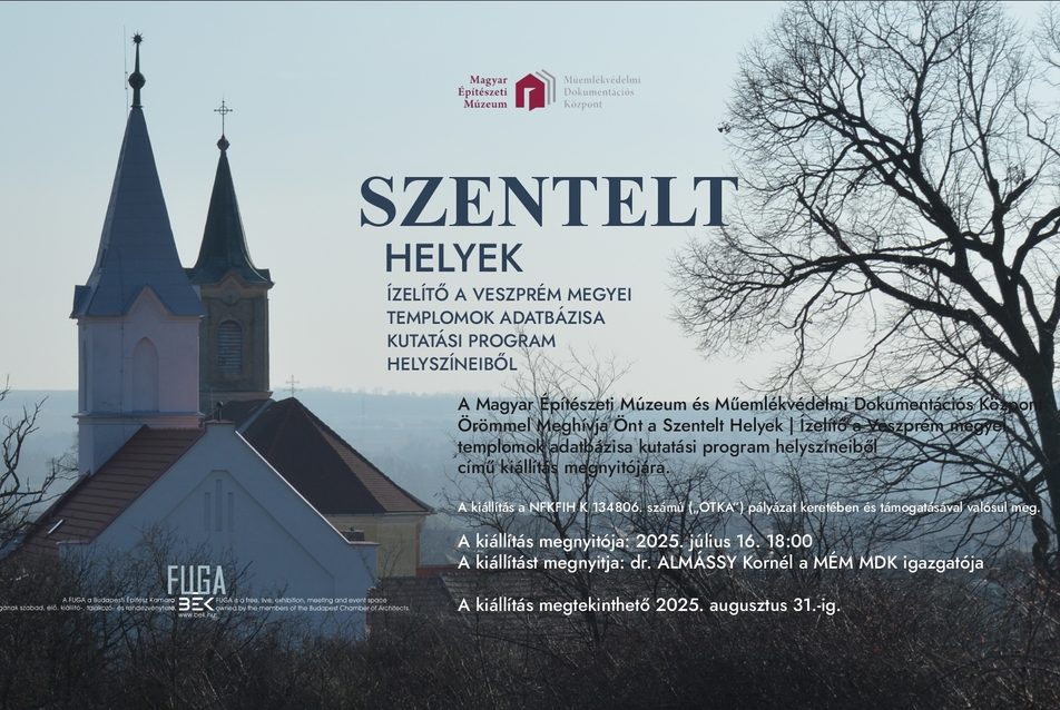 Szentelt helyek – kiállításmegnyitó