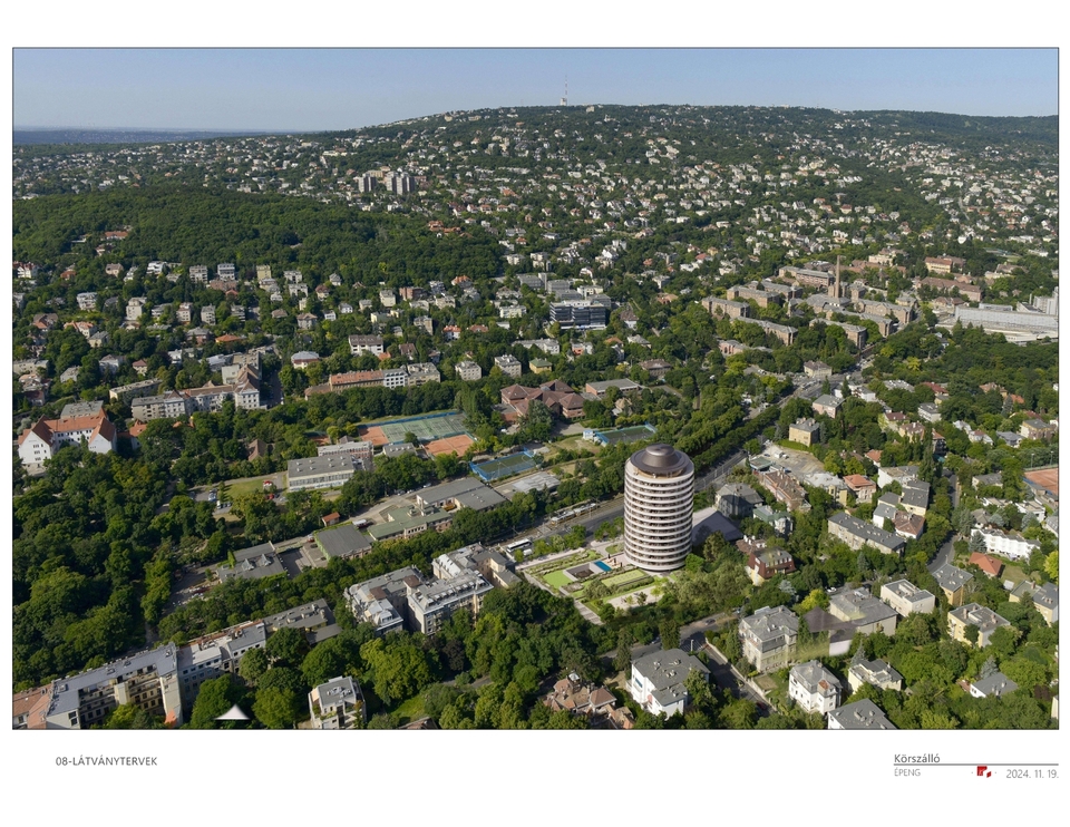 KÖZTI: A Körszálló felújításának látványterve. Forrás: Market Asset Management Zrt. (Építészfórum archívum)