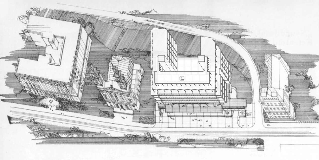 Az Archikon III. helyezést elért pályaműve az MSZMP egykori Villányi úti pártépületének átalakítására