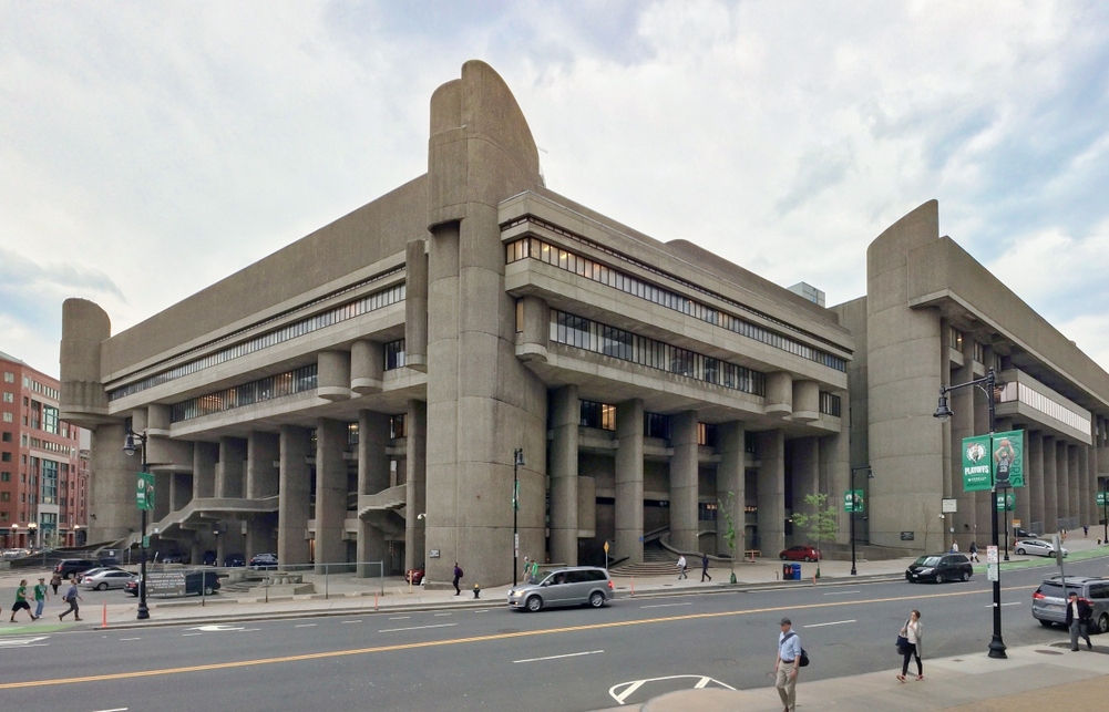 Paul Rudolph: Government Service Centre (1963-71), Boston, Massachusetts. Forrás: Gunnar Klack/Wikipedia