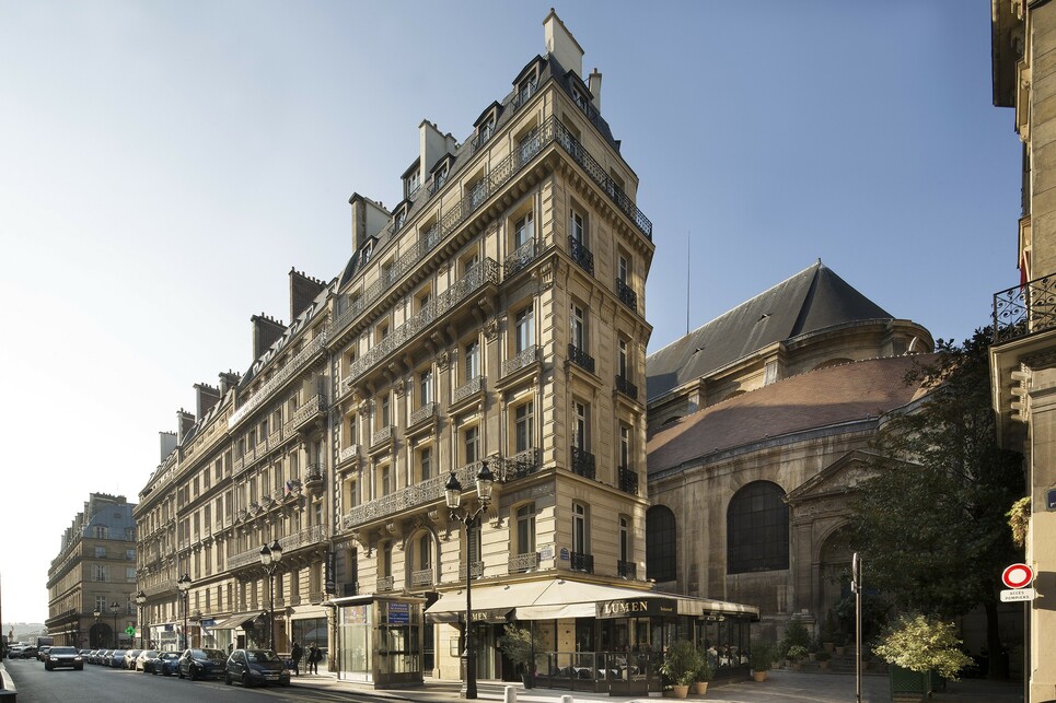 Hotel Lumen Paris Louvre, Herman Bal, Alain Daronian, Claudio Colucci, 2007. Forrás: Hotel Lumen
