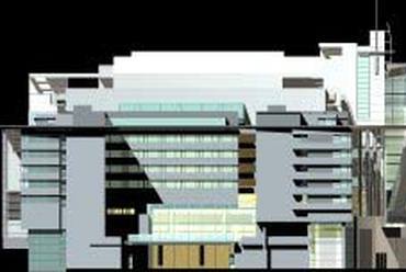 Millenniumi Városközpont, a főépület terve, Finta Stúdió