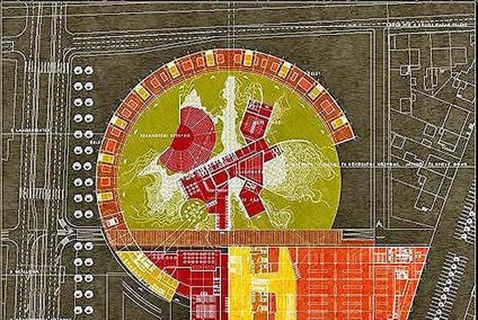 Budapest XIV. kerület Zugló Kerületközpont Bosnyák tér városépítési építészeti ötletei