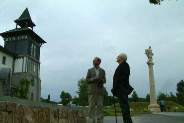 Kovács Kázmér és Frank Gehry