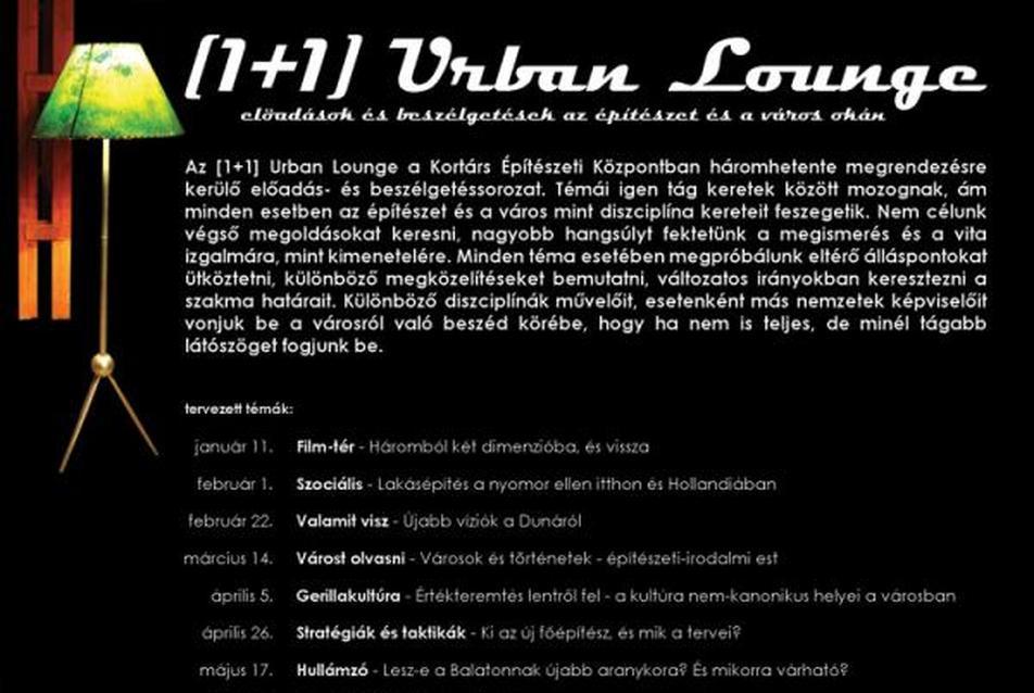 [1+1] Urban Lounge - vitaestek