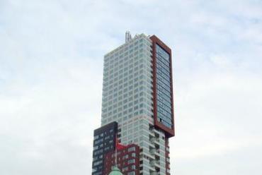 Hotel New York és  a Montevideo toronyház (Mecanoo Architecten)