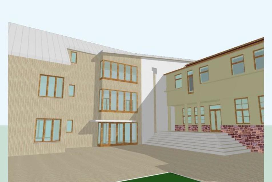 Iskolai épület Bővítése
