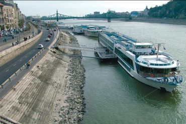 A Belgrád rakpart az Erzsébet hídról <em>fotó: Varga-Ötvös Béla</em>