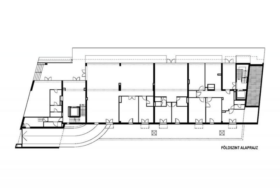 földszint alaprajz
