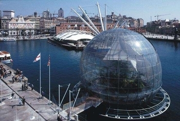 ... és az üveggömb (La Bolla); Renzo Piano munkája
