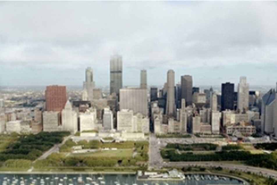 Revealing Chicago fotókiállítás - Terry Evans légifelvételei