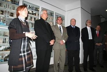 balról jobbra: Tétényi Éva, Fegyverneky Sándor, Baliga Kornél, galántai herceg Esterházy Antal, Dr. Varga Kálmán