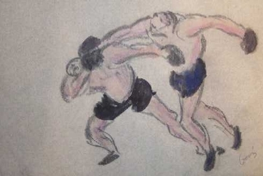 Boris László (1897-1924): Boksz I-IV.