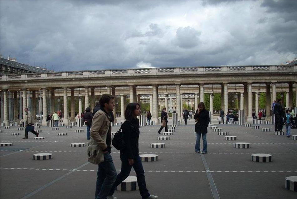 a Palais-Royal udvara