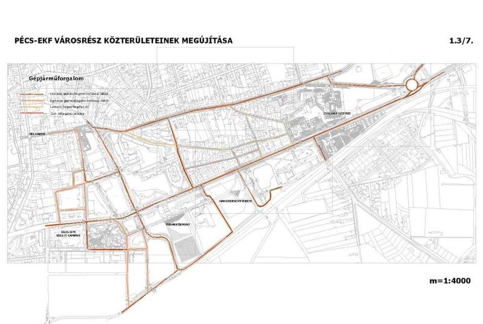 Pécs-EKF városrész közterületeinek megújítása, Halas Iván, Baranyai Bálint