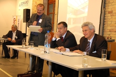 Zéró CO2 konferencia megnyitó - Csanády Pál, Dióssy László és Fegyverneky Sándor