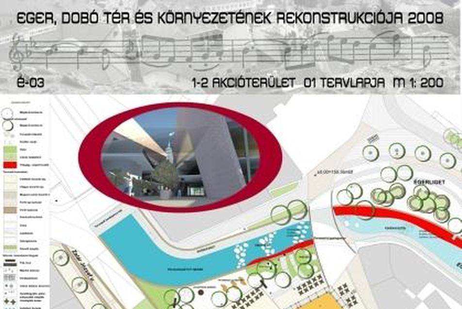 Eger – Dobó tér és környékének építészeti rekonstrukciója