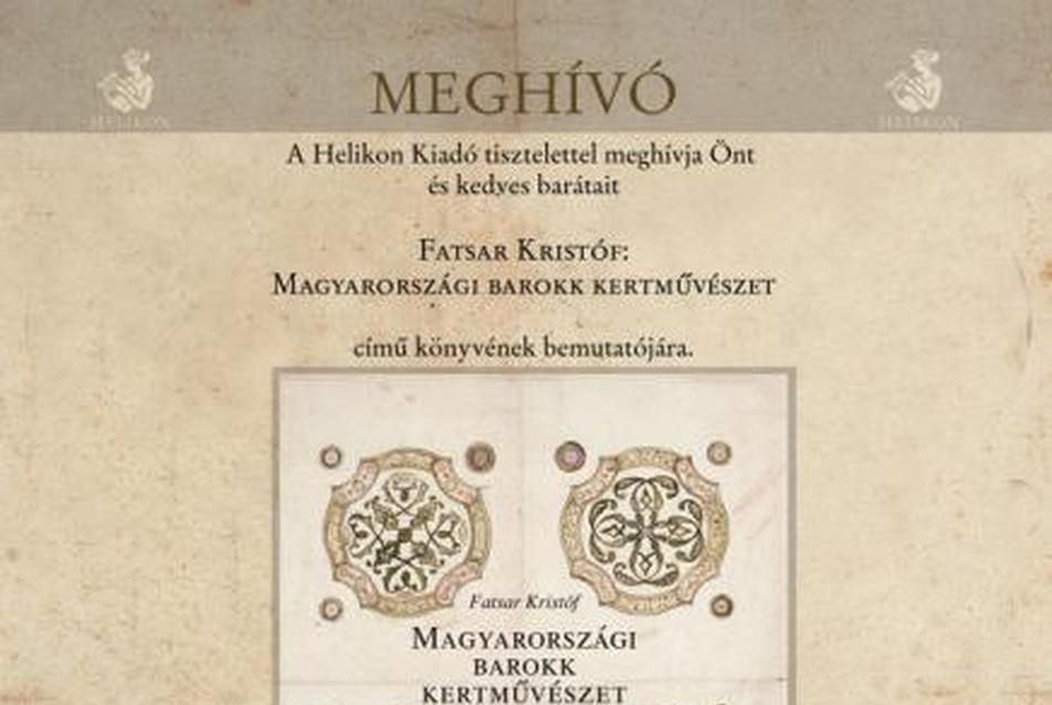 Magyarországi barokk kertművészet