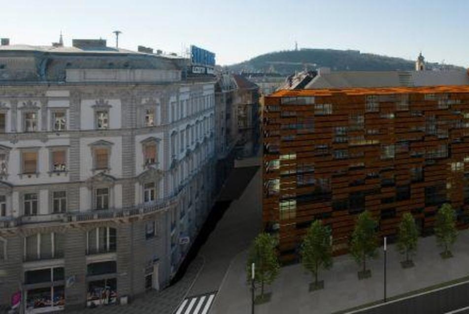 Budapest Szíve - Városháza Fórum tervpályázat - Vadász és Társai