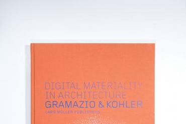 Szeptemberben megjelent a könyvük is Digital Materiality in Architecture  címmel.Kép: © Gramazio & Kohler