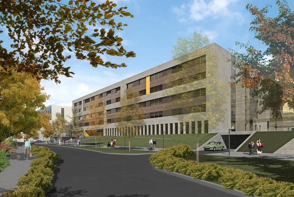 Pályázati eredmény: a Szegedi Tudományegyetem 255 ágyas klinika új épületének építészeti tervezése