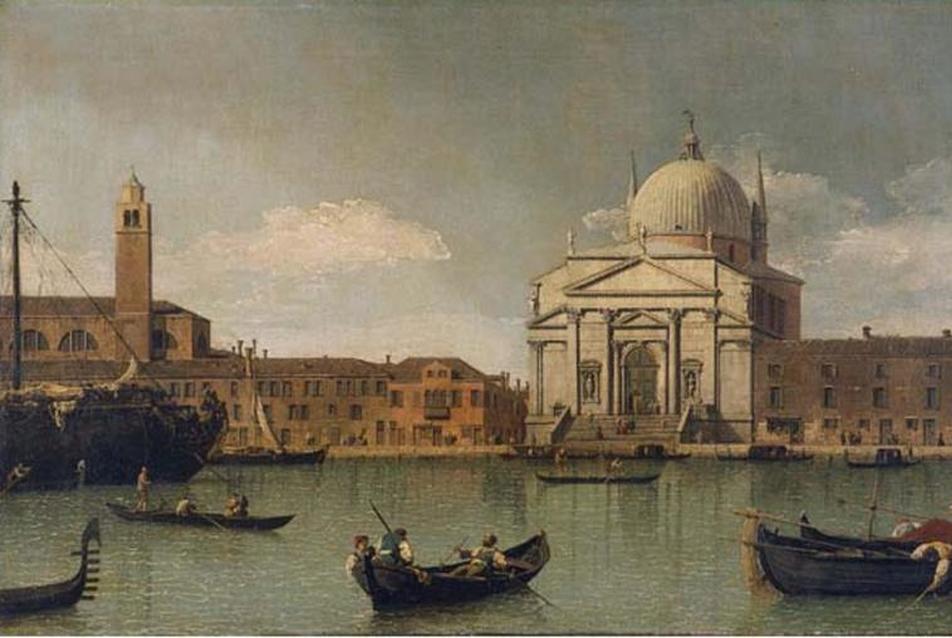 Canaletto: Veduta del Redentore a Venezia