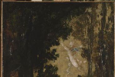 Gustave Moreau Léda olaj, vászon, 36 x 46 cm © RMN, René-Gabriel Ojéda