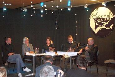 balról: Finta Sándor, Kristien Ring, Yvette Vasourkova, Gunther Zsolt, Dietmar Steiner