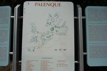 Palenque térkép