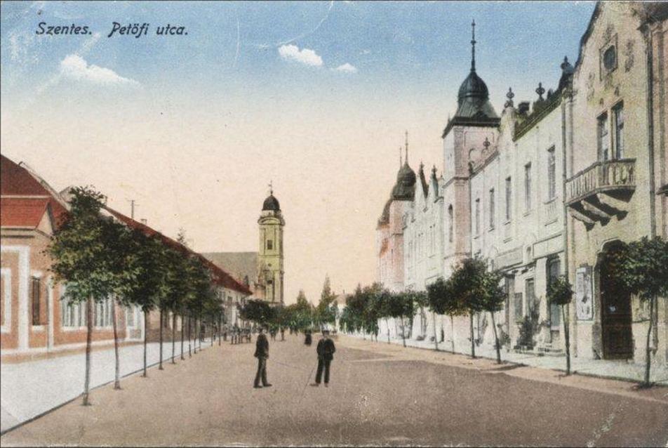 Petőfi utca 1918, forrás: Pendola