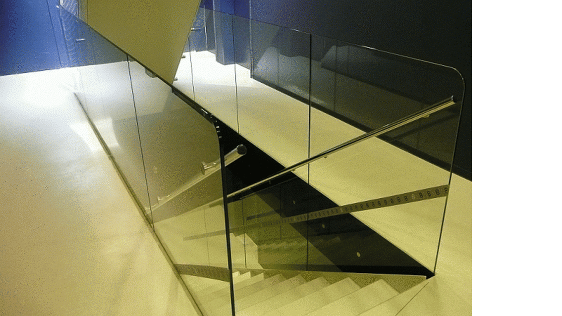 lépcső részlet - tervező: Chalupa Architekti, fotó: perika
