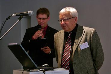 Jan Soukup (jobbra) tolmáccsal ©Török Tamás / copia.hu