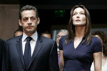 Sarkozy elnök és felesége