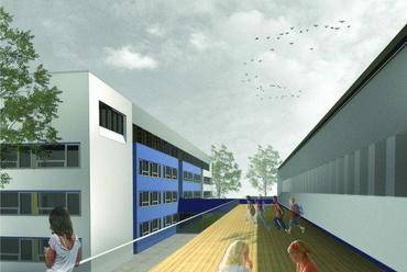 Budaörsi általános iskola - Bozsó Építész Stúdió