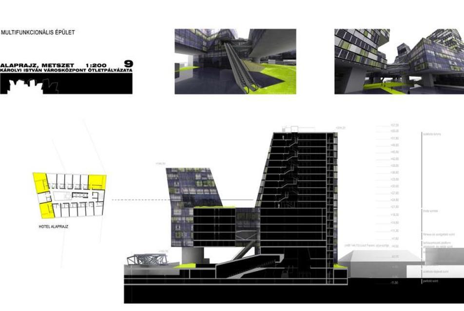 Újpesti városközpont építészeti ötletpályázat