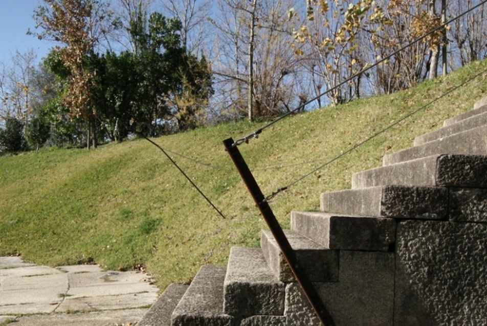 Amares, Pousada de Santa Maria do Bouro, 1989-1997. Építész: Eduardo Souto de Moura