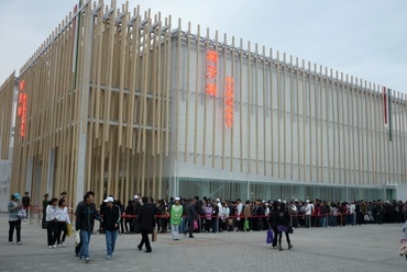 Expo2010 Sanghaj - Magyar pavilon, építész: Lévai Tamás