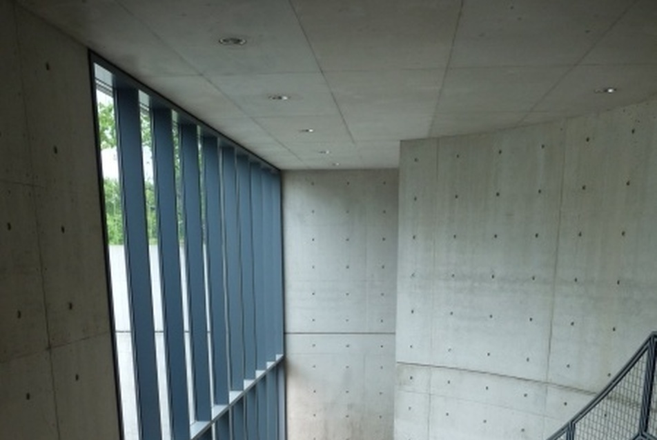 Tadao Ando - Konferencia pavilon, belső tér, fotó: Terék Mariann