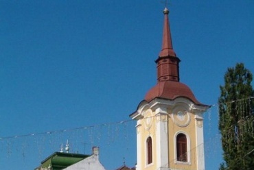 A Barátok templomának megmaradt tornya Marosvásárhelyen