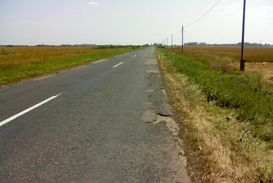 4401-es út, 16-18-as km szelvény, 2010 - forrás: MMTLO, Dr. Rigó Mihály