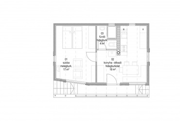 Borsod típusterv, 2 fő 45 nm - Dóm Építészműterem
