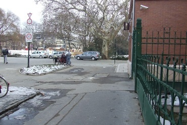 Zrinyi utca februárban