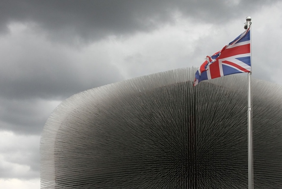 Thomas Heatherwick tervezte brit pavilon