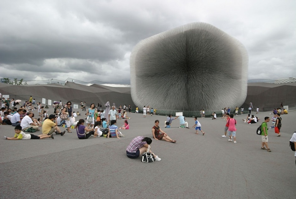 Thomas Heatherwick tervezte brit pavilon