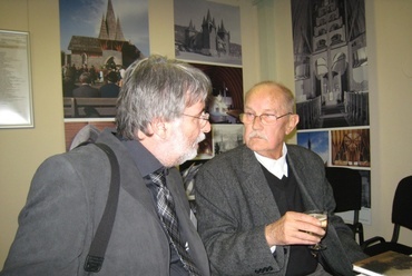 Léderer András és Makovecz Imre