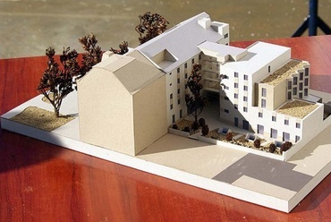 Ginkgo Hotel modell - építészet: Kendi Imre